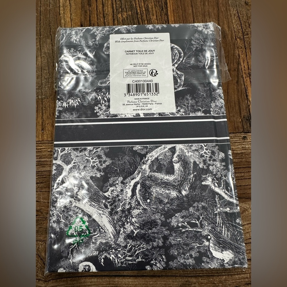 Dior blue and White Toile de Jouy Notebook - Picture 2 of 4